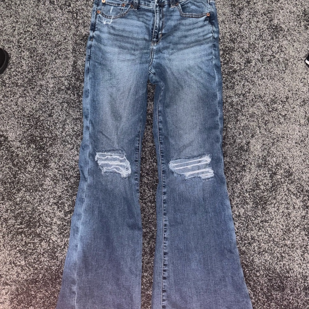 American Eagle Outfitters Light Blue Boot Cut Jeans